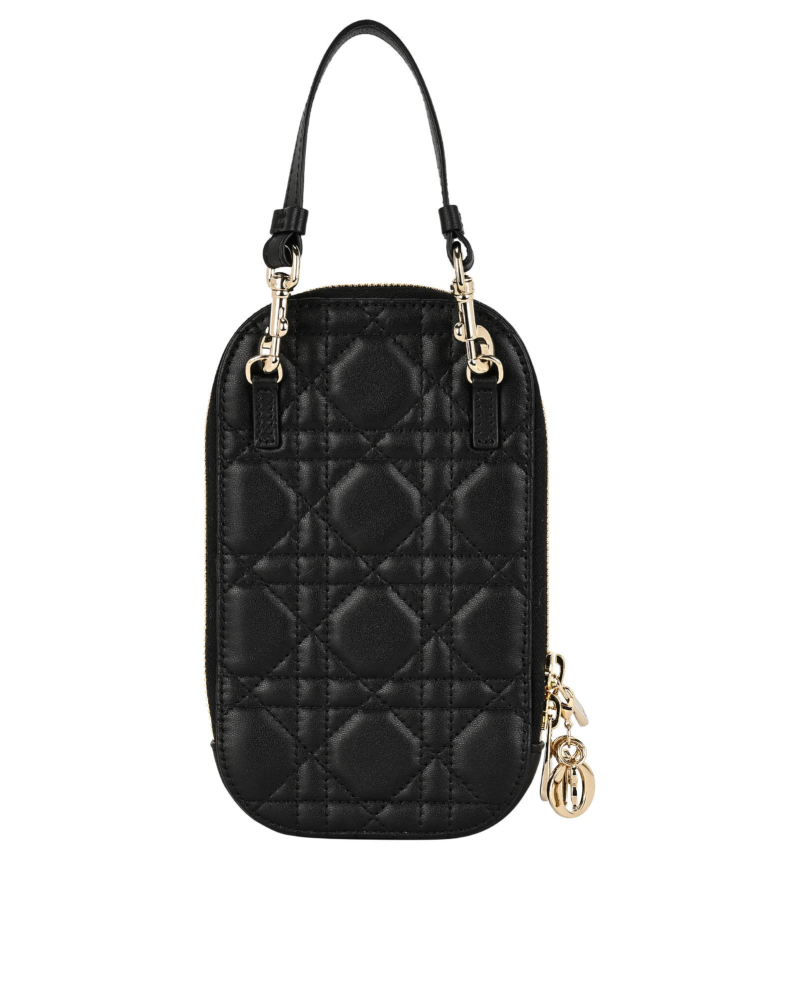 Phone Holder, &pound;620, Accessories, Black, Leather, Back view